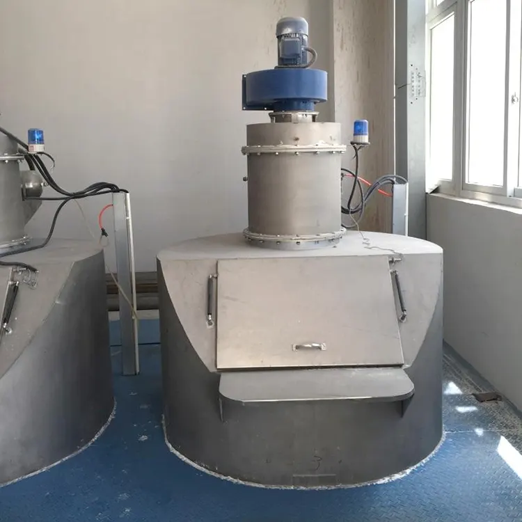 PVC-grondstoffenopslagsilo